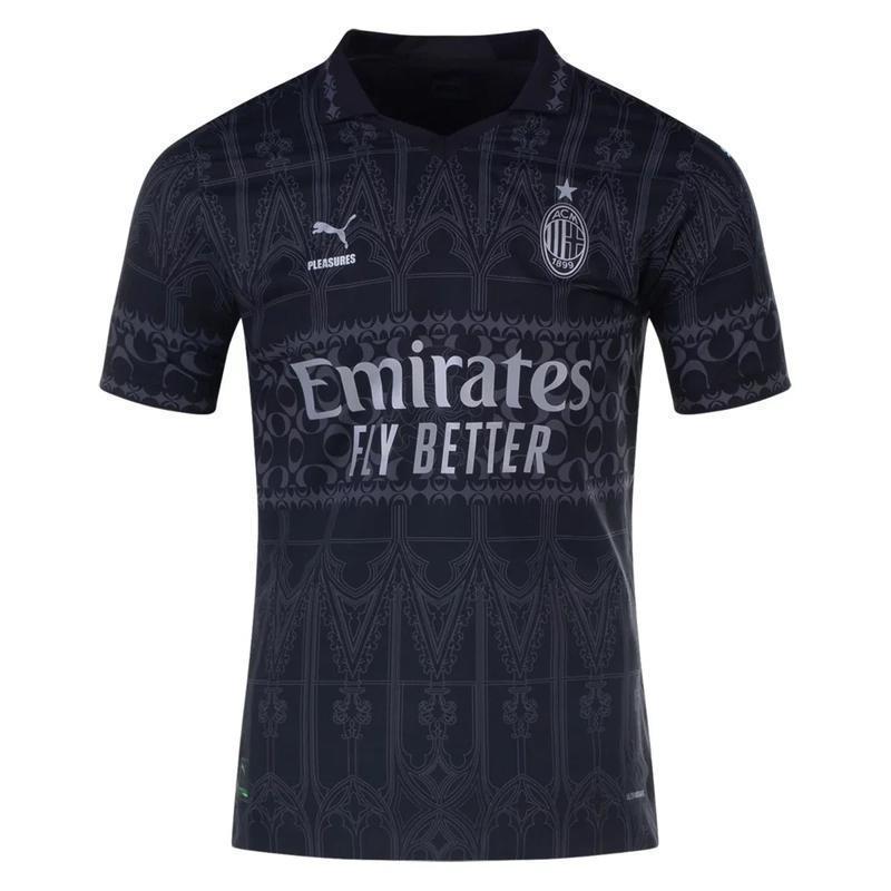 Camiseta AC Milan 2024 Versión del Jugador Pleasures - Hombre