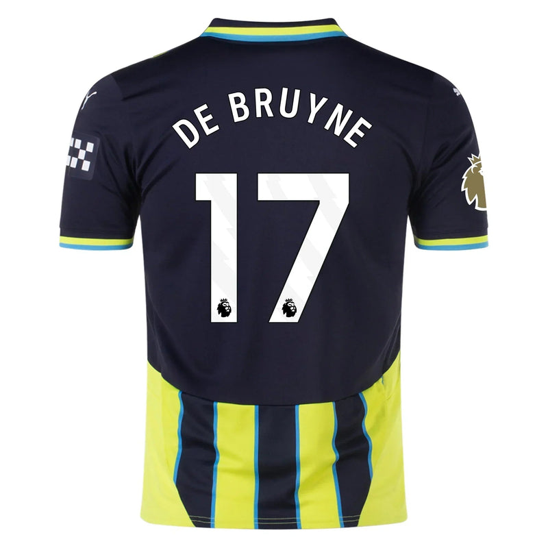 Camiseta Kevin De Bruyne Manchester City 24/25 II (Away) - Hombre - Deportiva Passion Equador